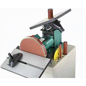 Grizzly Industrial G0529-1 HP Oscillating Spindle/12" Disc Sander