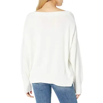 Stylish Lisa Soft Slouchy V-Neck Sweater for Women