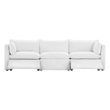 CHITA Power Modular Sofa - Luxurious Comfort in Cream
