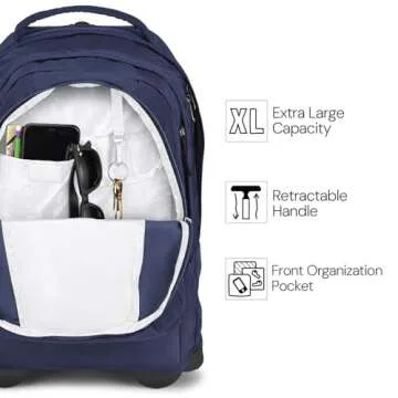 JanSport Driver 8 Rolling Backpack for All Ages