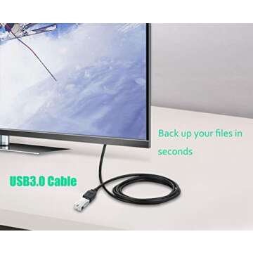 XBOHJOE 15FT USB 3.0 Extension Cable High Speed