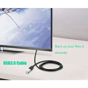 XBOHJOE 15FT USB 3.0 Extension Cable High Speed