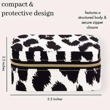 Stylish Kate Spade Small Travel Jewelry Case for Women