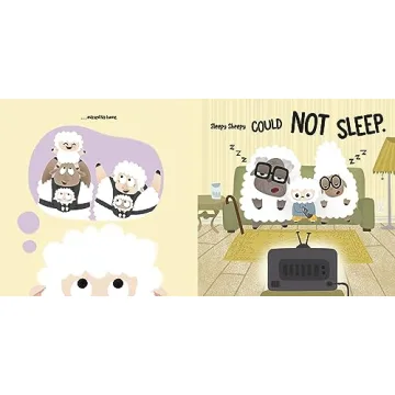 Sleepy Sheepy and the Sheepover - A Joyful Tale for Kids