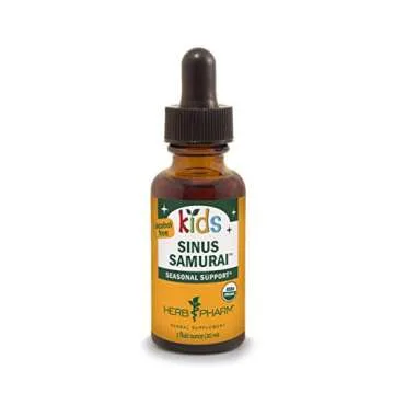 Herb Pharm Kids Organic Cough & Sinus Support Formula