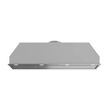 Futuro Futuro In/Under-Cabinet Range Hood 42" 940-CFM | Insert-Liner | Wall Mount Stainless Steel Ve...