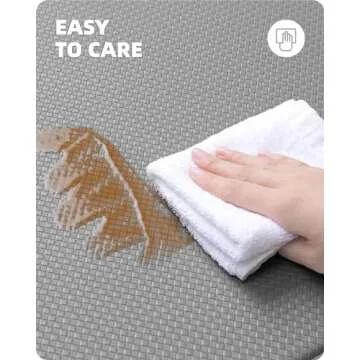 Color&Geometry Kitchen Rug Set - Anti-Fatigue Comfort Mat