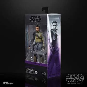 Star Wars The Black Series Kanan Jarrus Toy 6-Inch-Scale Star Wars Rebels Collectible Action Figure, Toys for Kids Ages 4 and Up