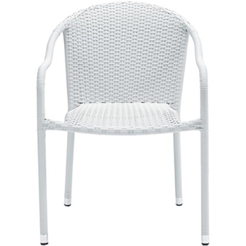 Crosley Palm Harbor Stackable Outdoor Wicker Chairs Set