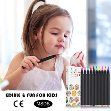 Vibrant Nomeca Edible Markers for Food Decor 10pcs