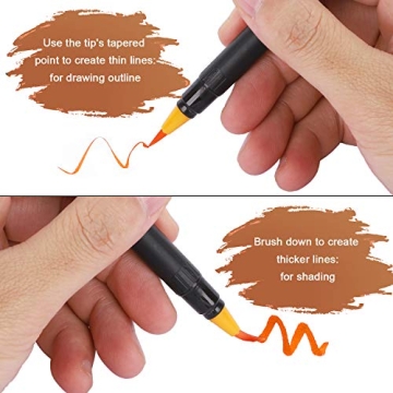 Vibrant Nomeca Edible Markers for Food Decor 10pcs