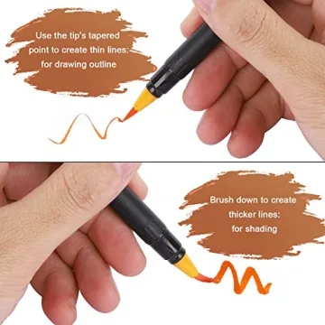 Vibrant Nomeca Edible Markers for Food Decor 10pcs