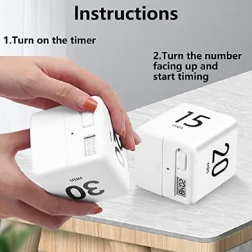 NIANWUDU Cube Timer for Effortless Time Management