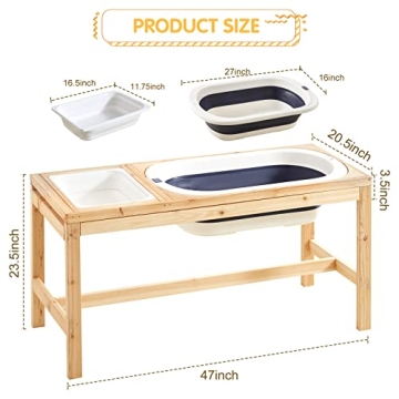 Beright Outdoor Sensory Table for Kids Play & Fun