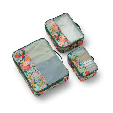 Rifle Paper Co. Stylish Travel Packing Cubes Set