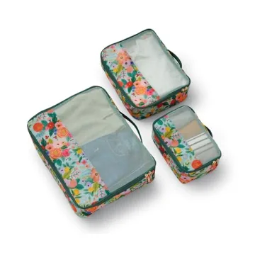 Rifle Paper Co. Stylish Travel Packing Cubes Set