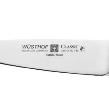Wusthof Classic Paring Knife, One Size, Black, Stainless Steel