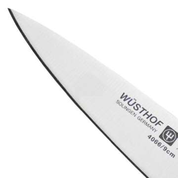 Wusthof Classic Paring Knife, One Size, Black, Stainless Steel