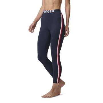 Tommy Hilfiger Women's Retro Style Leggings for Comfort