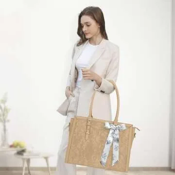 Stylish MOSISO Laptop Bag for Women - Versatile Tote Bag