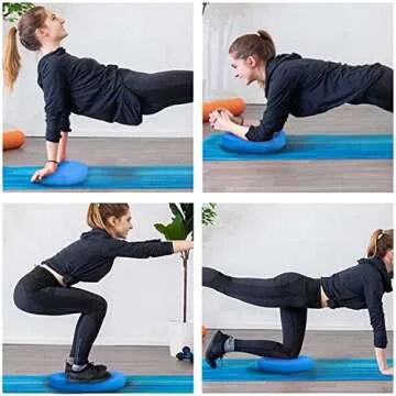 Foam Balance Pad(Large or XL),5BILLION Stability Pad for Physical Therapy,Non-Slip Exercise Balance Pad for Balance workouts,Yoga Knee Pad for Gym Fitness Stretching Pilate