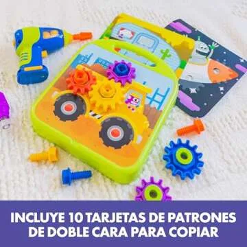 Educational Insights Design & Drill Gears Workshop for Kids