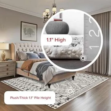 nuLOOM Vasiliki Moroccan Shag Tasseled Area Rug - Comfort for All