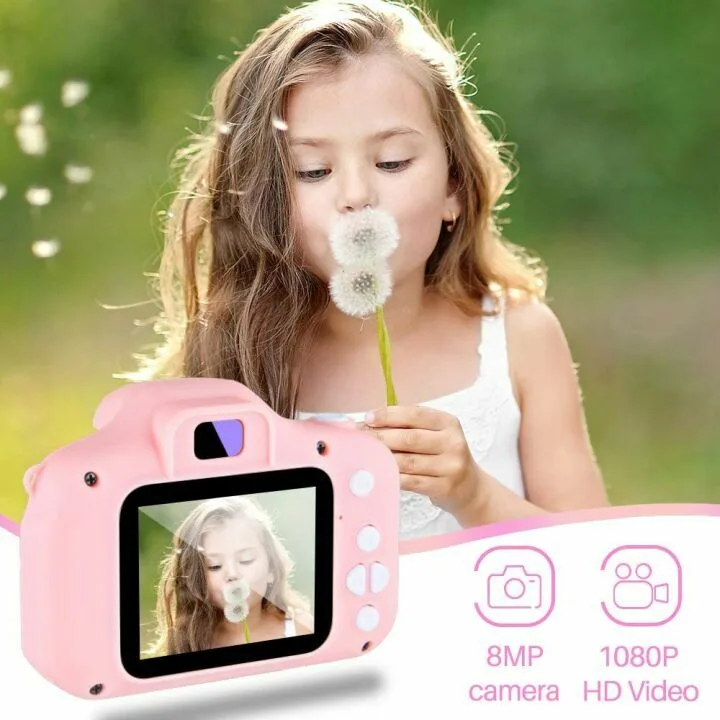 NINE CUBE Kids Camera for 3-7 Year Olds - 1080P