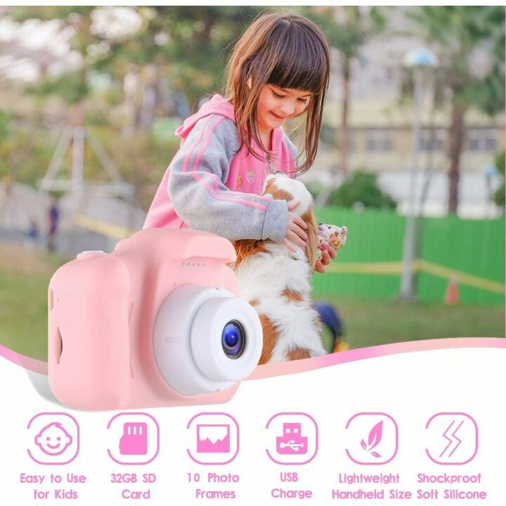 NINE CUBE Kids Camera for 3-7 Year Olds - 1080P