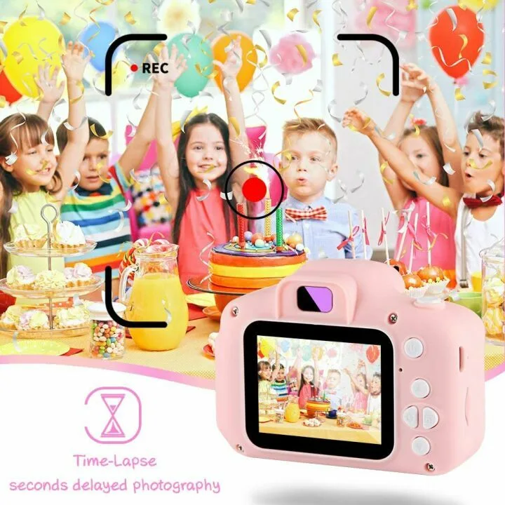 NINE CUBE Kids Camera for 3-7 Year Olds - 1080P