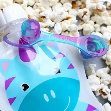 ChooMee SoftSip Pouch Tops, No Spill & Baby Safe