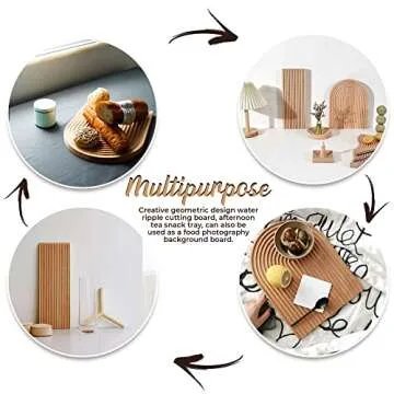 Starkwood Bamboo Wood Tray Set for Every Occasion