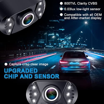Easy to Install HD Backup Camera with Night Vision