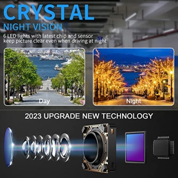 Easy to Install HD Backup Camera with Night Vision