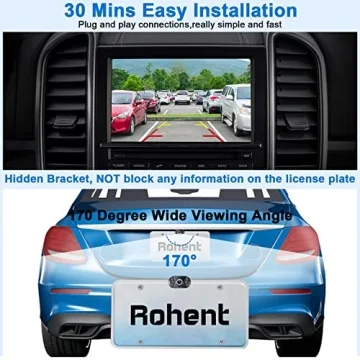 Easy to Install HD Backup Camera with Night Vision
