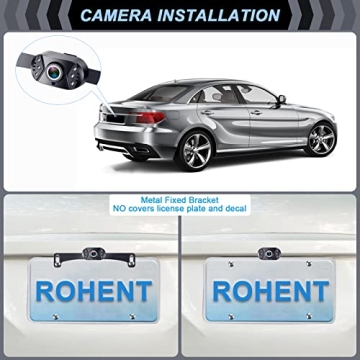 Easy to Install HD Backup Camera with Night Vision