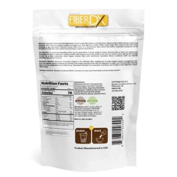 Barn Dad Nutrition Fiberdx, German Shake, Light to Medium Brown Chocolate, 24.7 Ounce