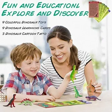 STARYAR Dino Egg Bath Bombs with Surprise Toys 9 Pack