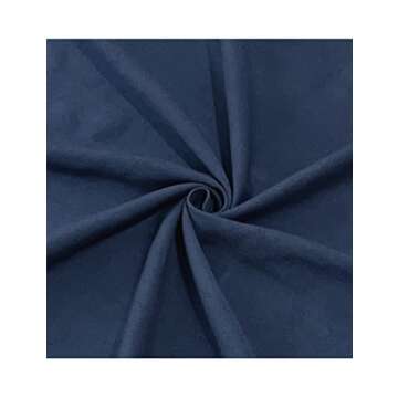 Zilcremo Women Denim Shirt Dresses Long Sleeve Distressed Jean Dress Button Down Casual Tunic Top Navy M