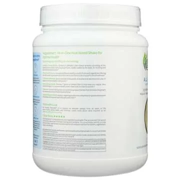 Vegansmart Naturade Plant Based Vegan Protein Powder - All-in-One Nutritional Shake Protein Blend - Gluten Free & Non-GMO - Vanilla (15 Servings)