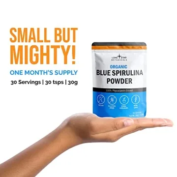 Organic Blue Spirulina Powder for Nutrient-Rich Smoothies