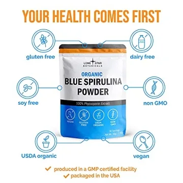 Organic Blue Spirulina Powder for Nutrient-Rich Smoothies