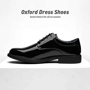 Bruno Marc Men's Dress Oxford Shoes - Stylish Comfort