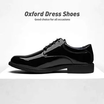Bruno Marc Men's Dress Oxford Shoes - Stylish Comfort
