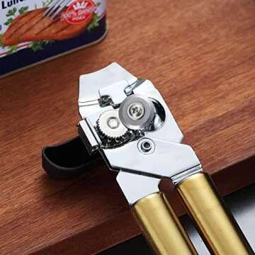 Berglander Can Opener with Luxurious Gold Handle