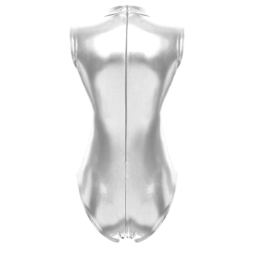 Linjinx Women's Shiny Bodysuit for Dance Events