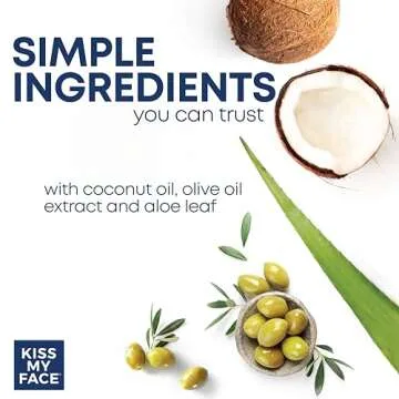 Kiss My Face Fragrance Free Moisture Shave for Smooth Skin