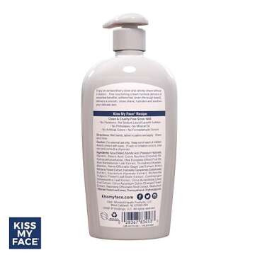 Kiss My Face Fragrance Free Moisture Shave for Smooth Skin