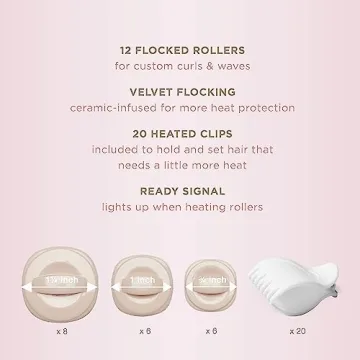 Hot Rollers by INFINITIPRO for Voluminous Curls