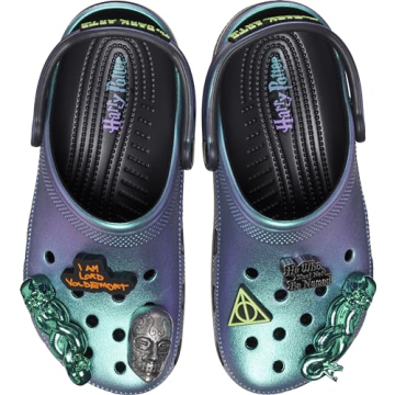 Classic Harry Potter Clogs by Crocs - Unisex, Black, Size 7 Women/5 Men